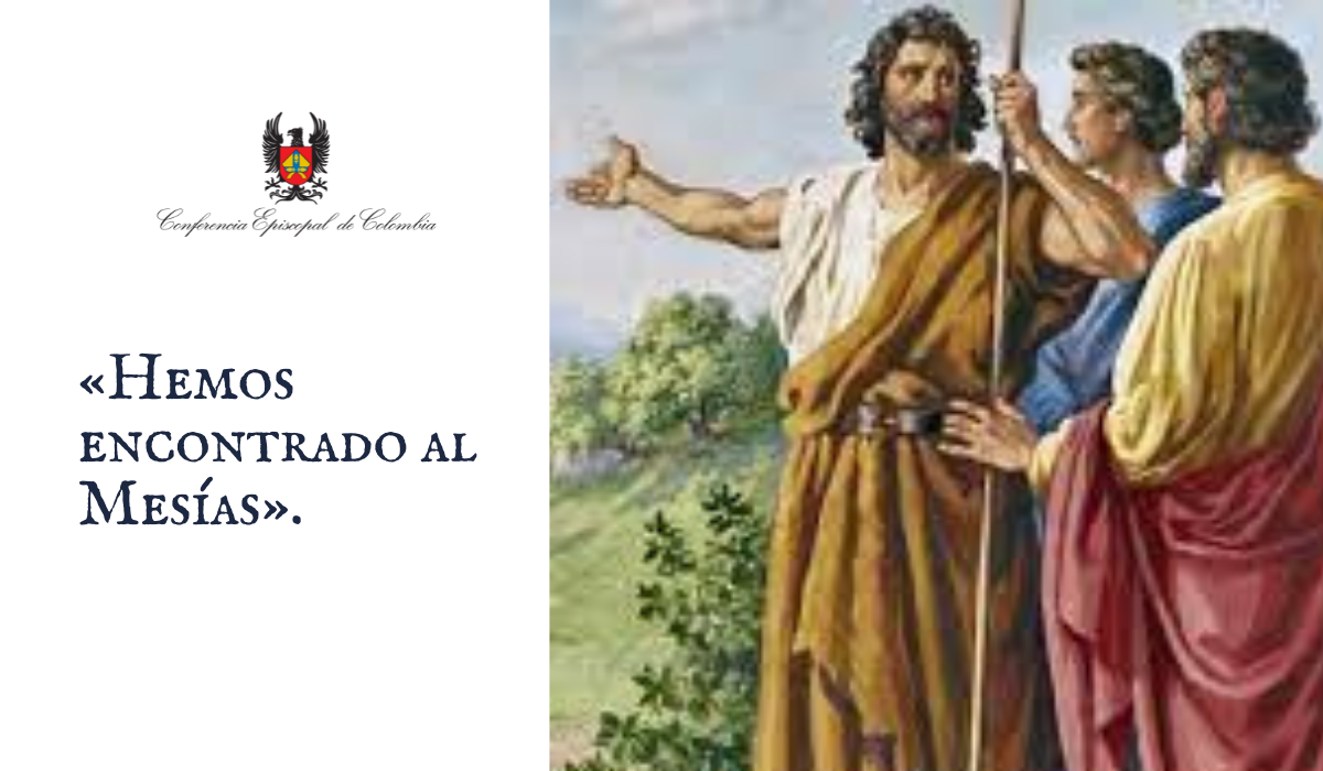 4 De Enero | Lectura Del Santo Evangelio Según San Juan 1,35-42 ...